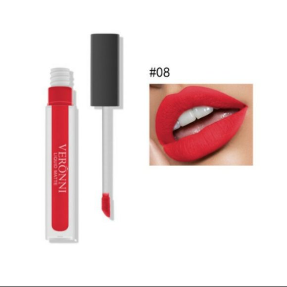 🔥2/$30🔥*SEALED* Veronni Fruit Juice Blusher + Matte Liquid Lipstick Bundle Lot - Picture 2 of 8